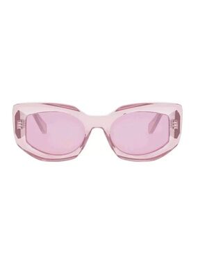 NWT Celine Translucent Pink 3 dot Cateye Sunglasses with case and box